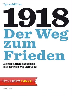 cover image of 1918 – Der Weg zum Frieden
